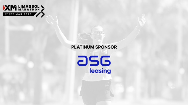 Η ASG Leasing «οδηγεί» τις μεταφορές του φετινού XM Μαραθωνίου Λεμεσού