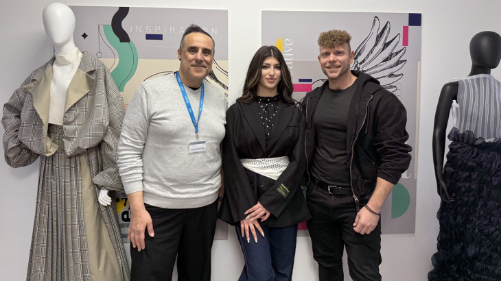 Μαθήτρια της Τεχνικής Σχολής Λάρνακας ξεχώρισε στον Διαγωνισμό Μόδας του UCLan Cyprus