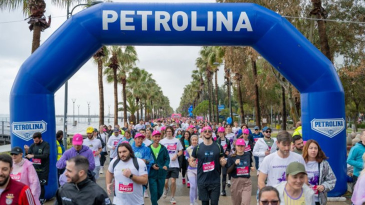 Δυναμική και φέτος η παρουσία της Πετρολίνα  στον ΧΜ Μαραθώνιο Λεμεσού