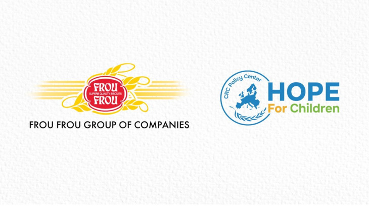 Η Frou Frou Biscuits Public Ltd., και το “Hope for Children” CRC Policy Centre, ενώνουν  δυνάμεις για την προάσπιση των δικαιωμάτων του παιδιού