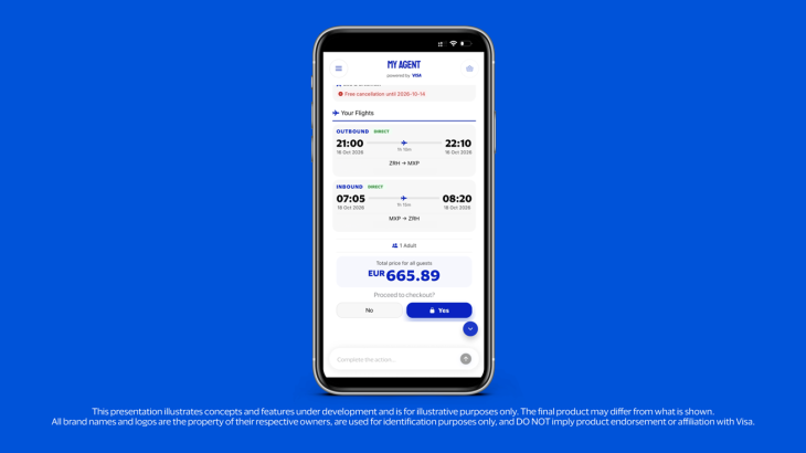 Η Visa, σε συνεργασία με τραπεζικά ιδρύματα της Ευρώπης, διαμορφώνουν το μέλλον του agentic commerce, με ασφαλείς συναλλαγές μέσω AI agents
