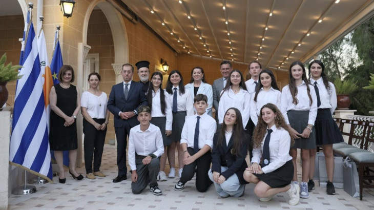 Η Εθνική Τράπεζα απένειμε το Α’ Βραβείο στον Διαγωνισμό Μαθητικού Δοκιμίου της Πρεσβείας της Ελλάδος στην Κύπρο
