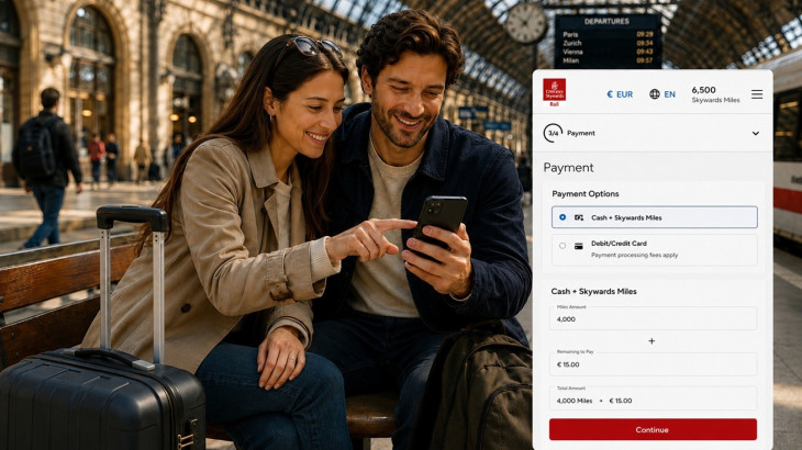 Το Emirates Skywards μετατρέπει τα Μίλια σε ταξίδια, προσφέροντας πρόσβαση σε περισσότερους από 12.000 σιδηροδρομικούς προορισμούς στην Ευρώπη