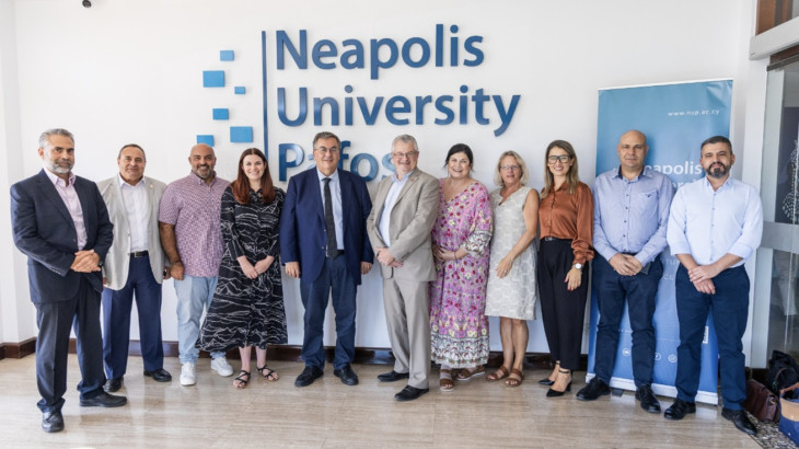 Επίσκεψη αντιπροσωπείας του University of Reading στο Πανεπιστήμιο Νεάπολις Πάφος