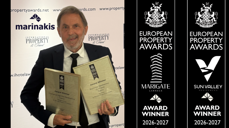 Δύο διακρίσεις για τη Marinakis στα European Property Awards